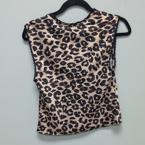 Japna Leopard Print Tank Top. Size Medium. NWT - Picture 6 of 6